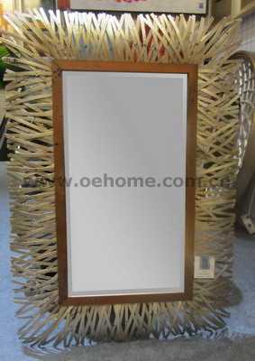 8399 Modern design salon framed wall Mirror